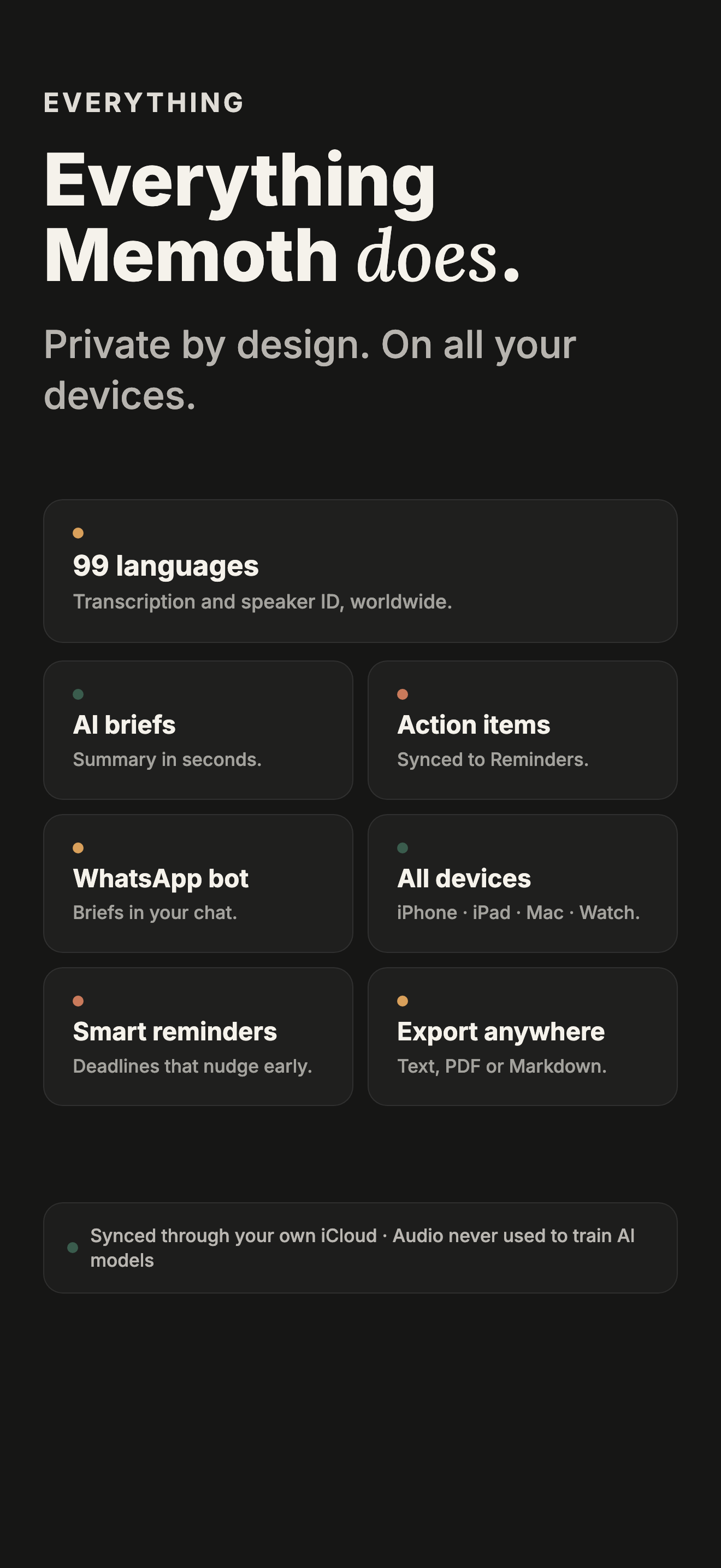Memoth: AI Note Taker screenshot 11