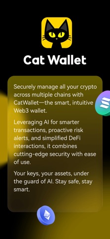 Cat Wallet: Access Web3 Screenshot 1 of 4
