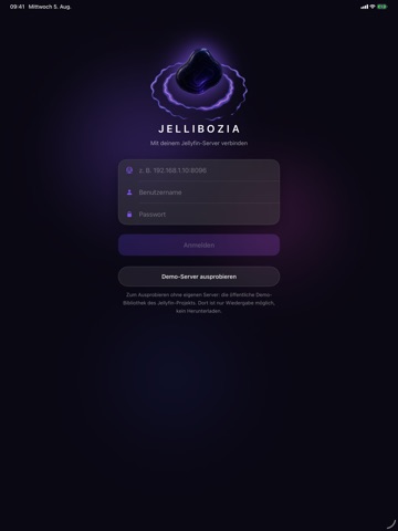 Jellibozia iPad screenshot