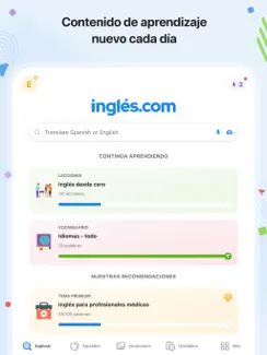 Inglés.com iPad image 2