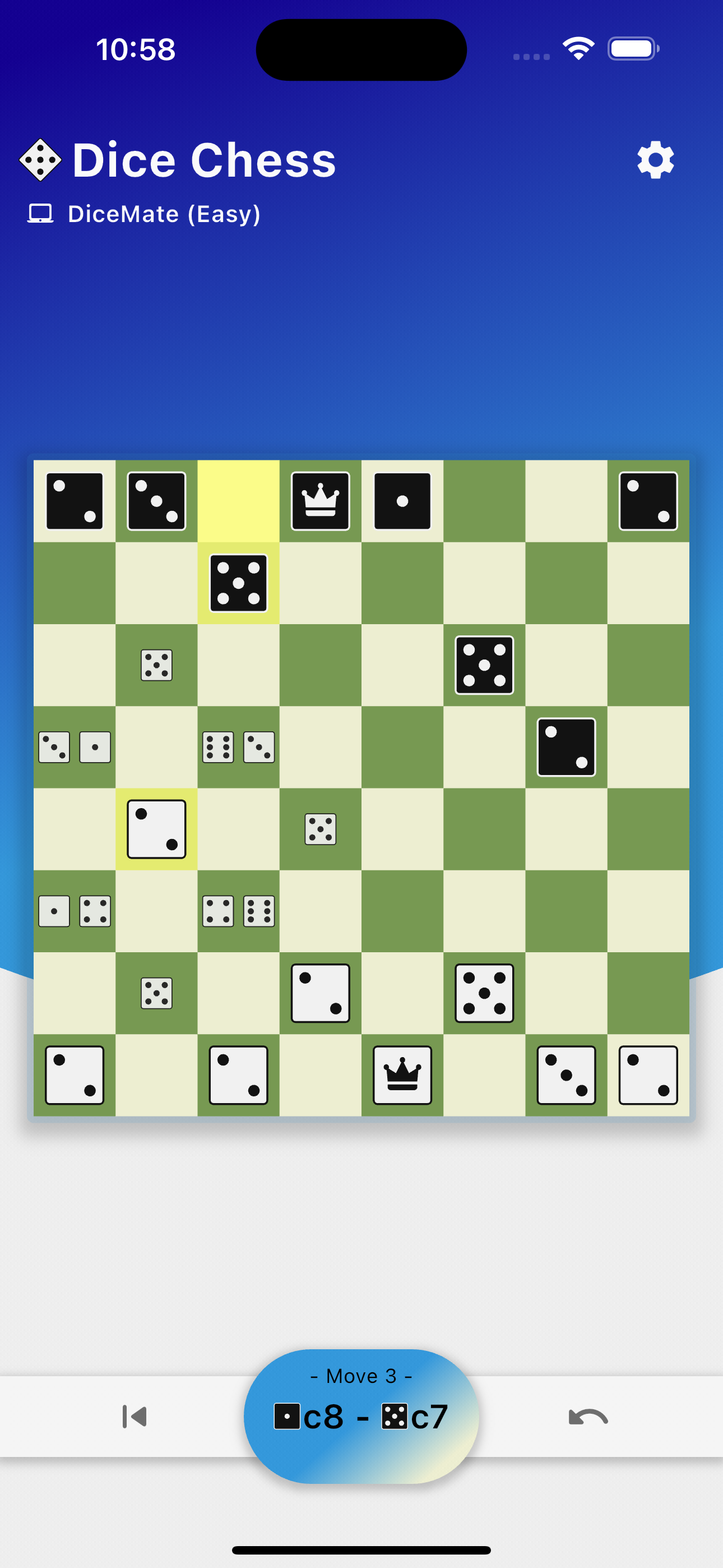 Dice Chess Duel