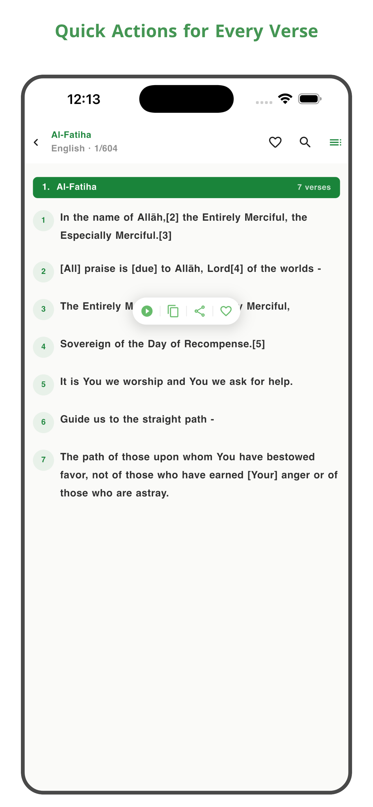 Wird Holy Quran screenshot 3