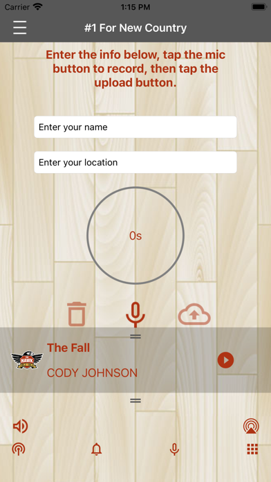 105 The Hawk iPhone screenshot 4 - Entertainment app