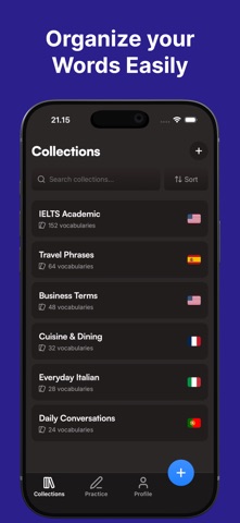 Vonote - Vocabulary Tracker screenshot