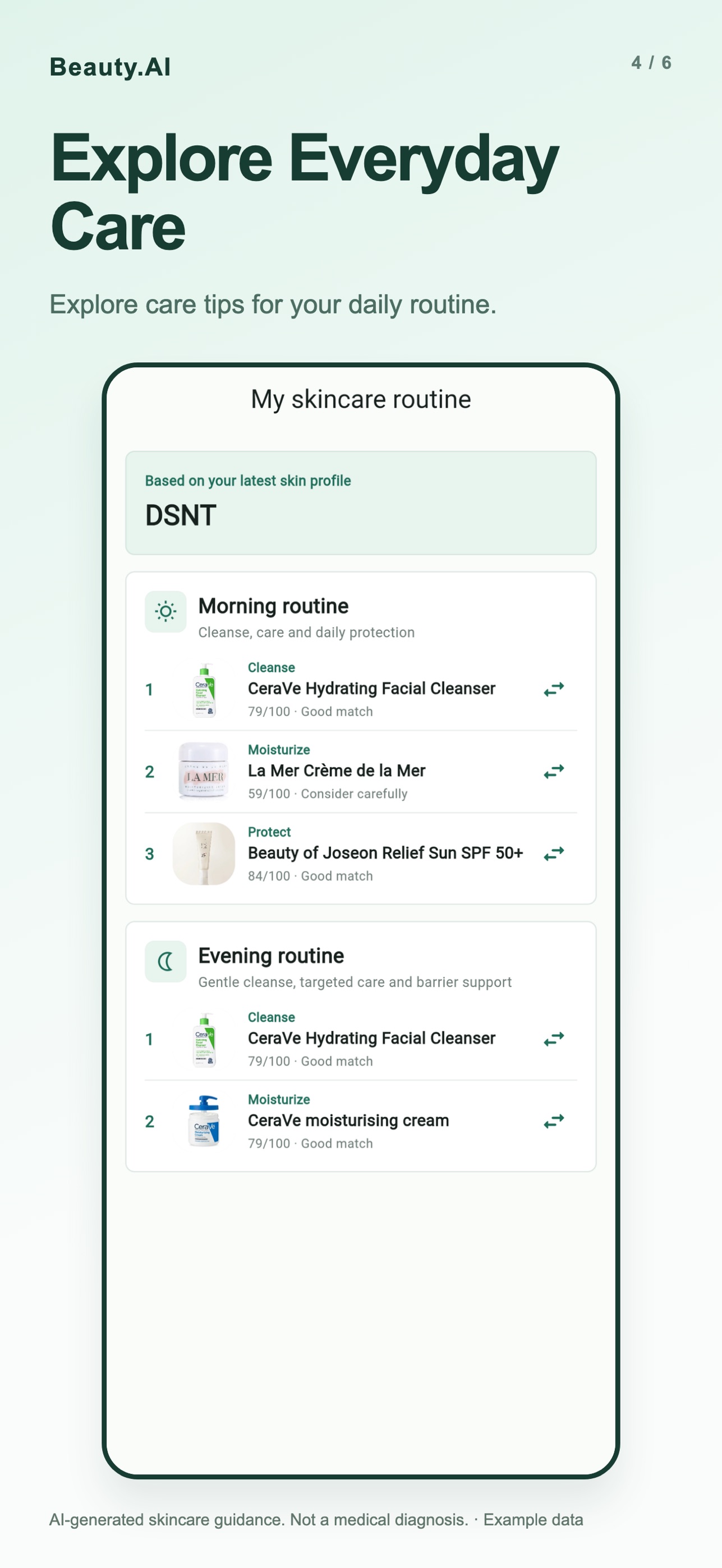 Screenshot 4 of Beauty.AI - Skincare Scanner