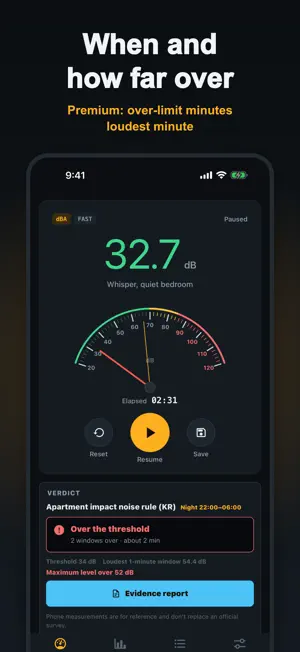 Noise Meter: Decibel dB Meter screenshot 4