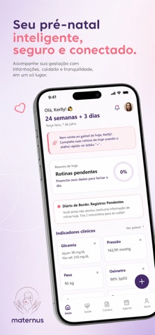 Maternus Care iPhone screenshot