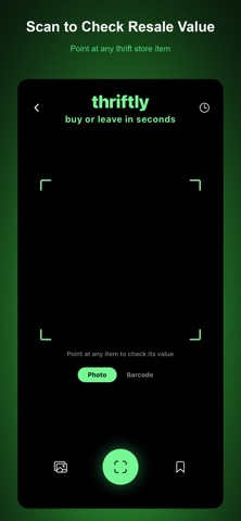 Thriftly - Resale Scanner screenshot
