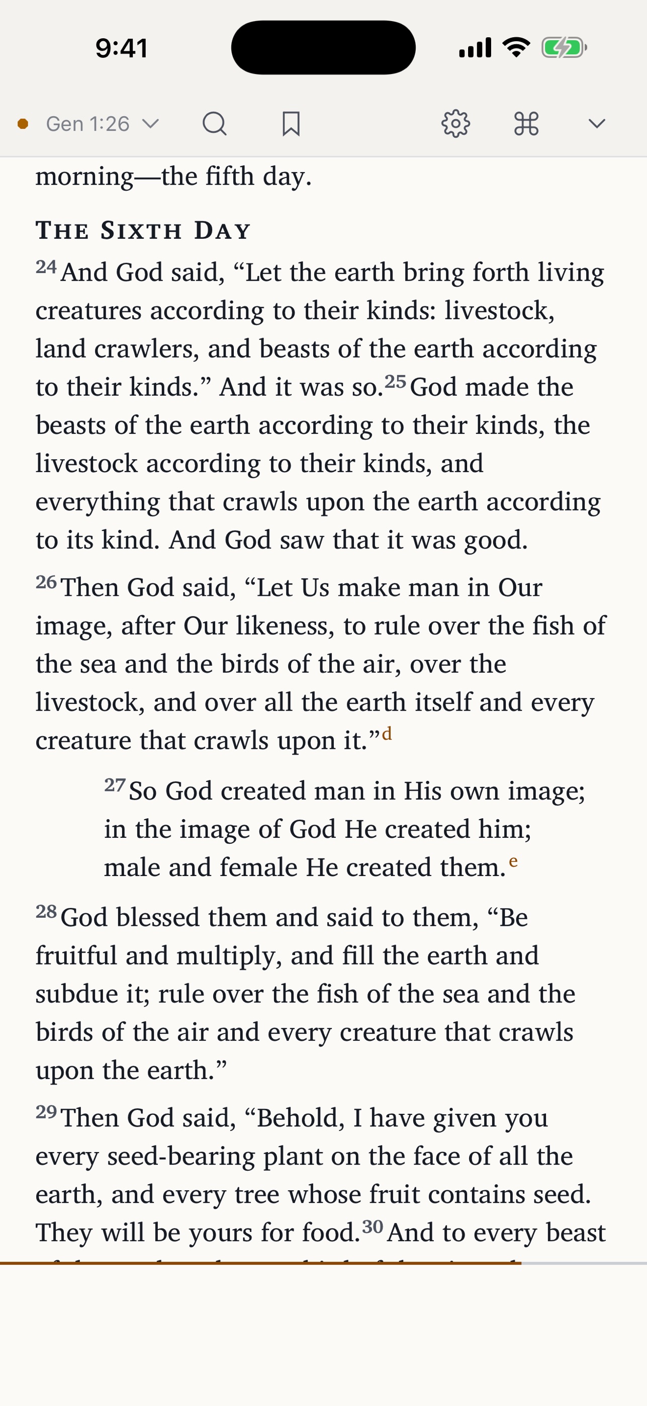 Screenshot 1 of Lantern Bible App