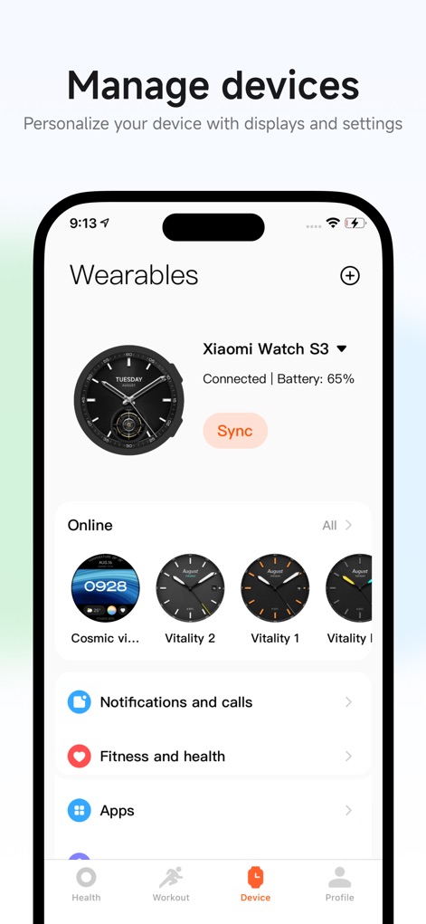 Mi Fitness (Xiaomi Wear Lite) - Device Management Hub