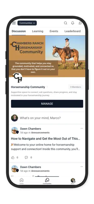 Chambers Ranch Horsemanship screenshot 2