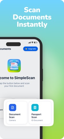 SimpleScan – PDF  Scanner screenshot