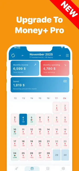 Money+ Pro: Spending Tracker screenshot 3