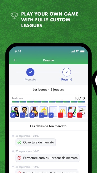 MPG Football Screenshot