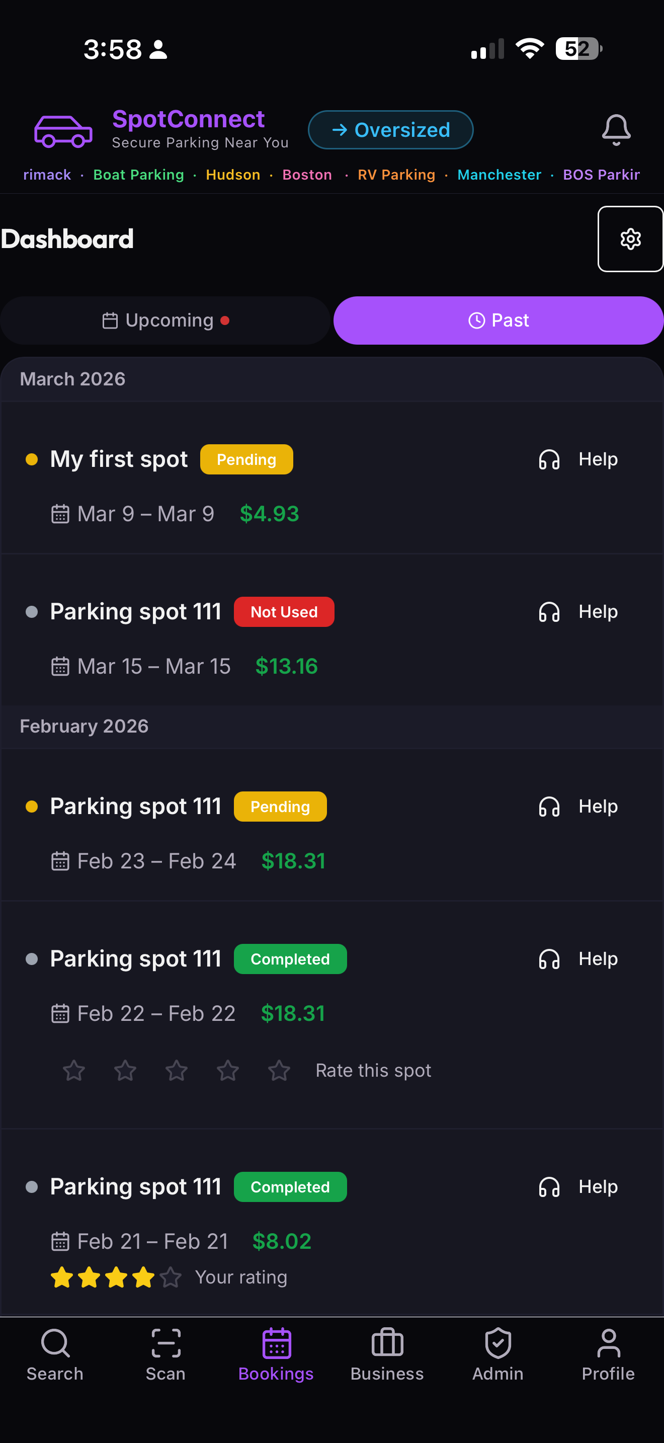 SpotConnect Park screenshot 5