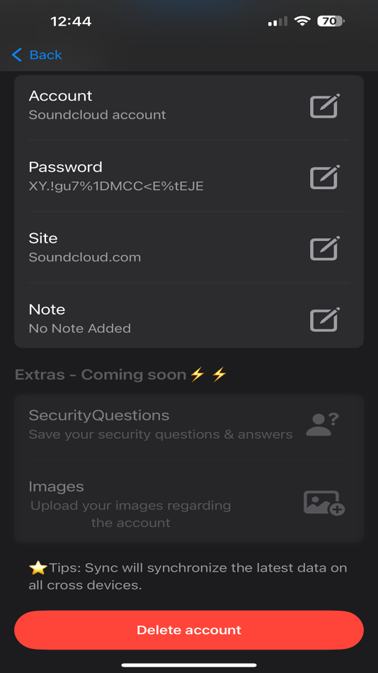 #4. SekretVault (iOS) By: Lam Phan