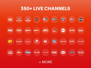 Fubo: Watch Live TV & Sports iPad screenshot