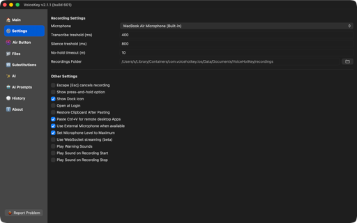VoiceKey Speech to Text screenshot 8