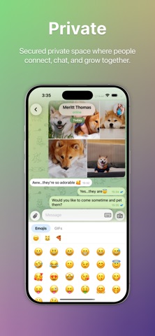 VMP Messenger : Best Chat App iPhone screenshot