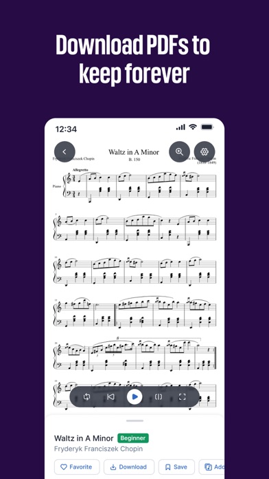 MuseScore: sheet music Screenshot