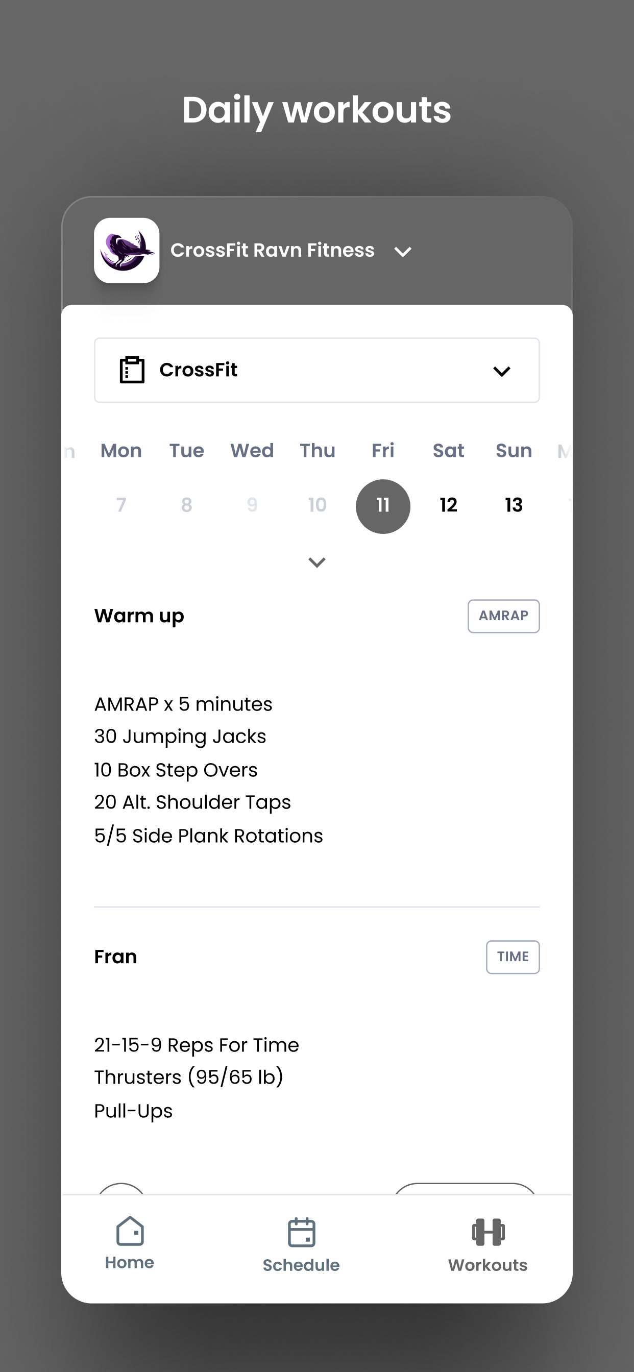CrossFit Ravn Fitness screenshot 5