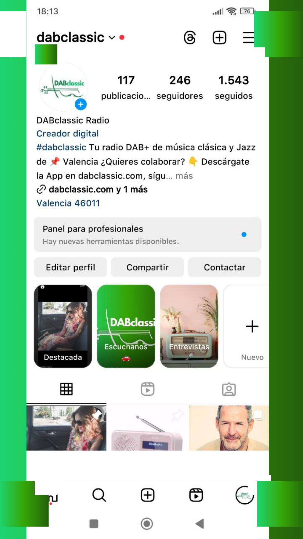 DABclassic radio screenshot 6