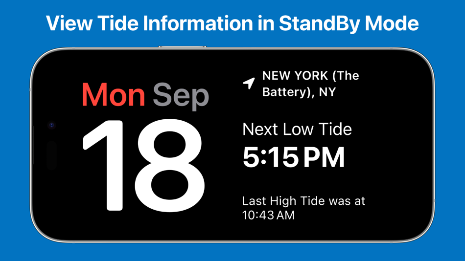 #6. Tides - high and low tide info (macOS) 由: Andy Lin