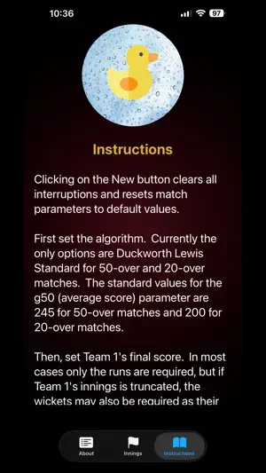 Duckworth Lewis Standard screenshot 4