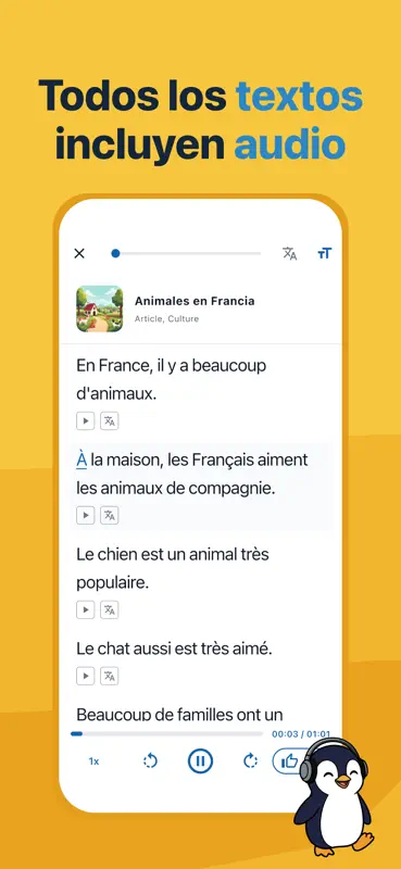 Linguin - Comprensión oral screenshot 6 of 7