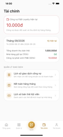 F&B Loyalty Partner screenshot 4