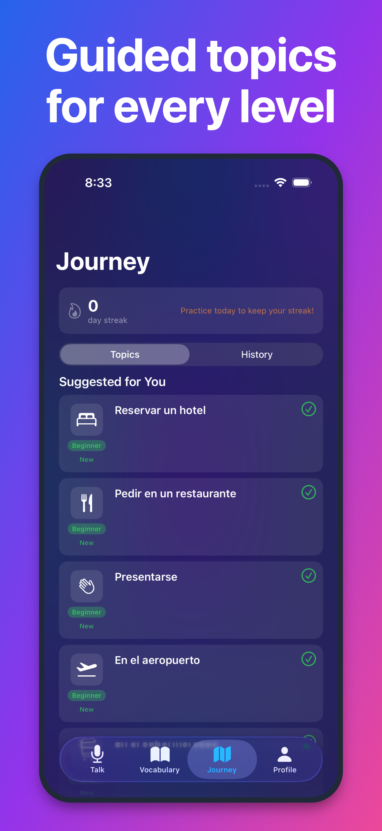 Talkguru: AI Language Coach screenshot 4