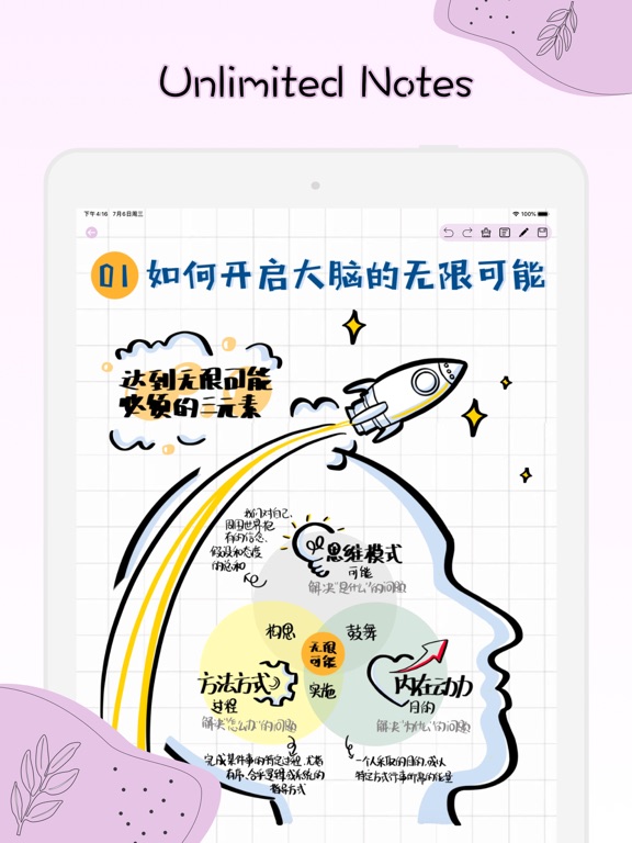 Take Notes - cute note app iPad screenshot 4 - Graphics & Design app
