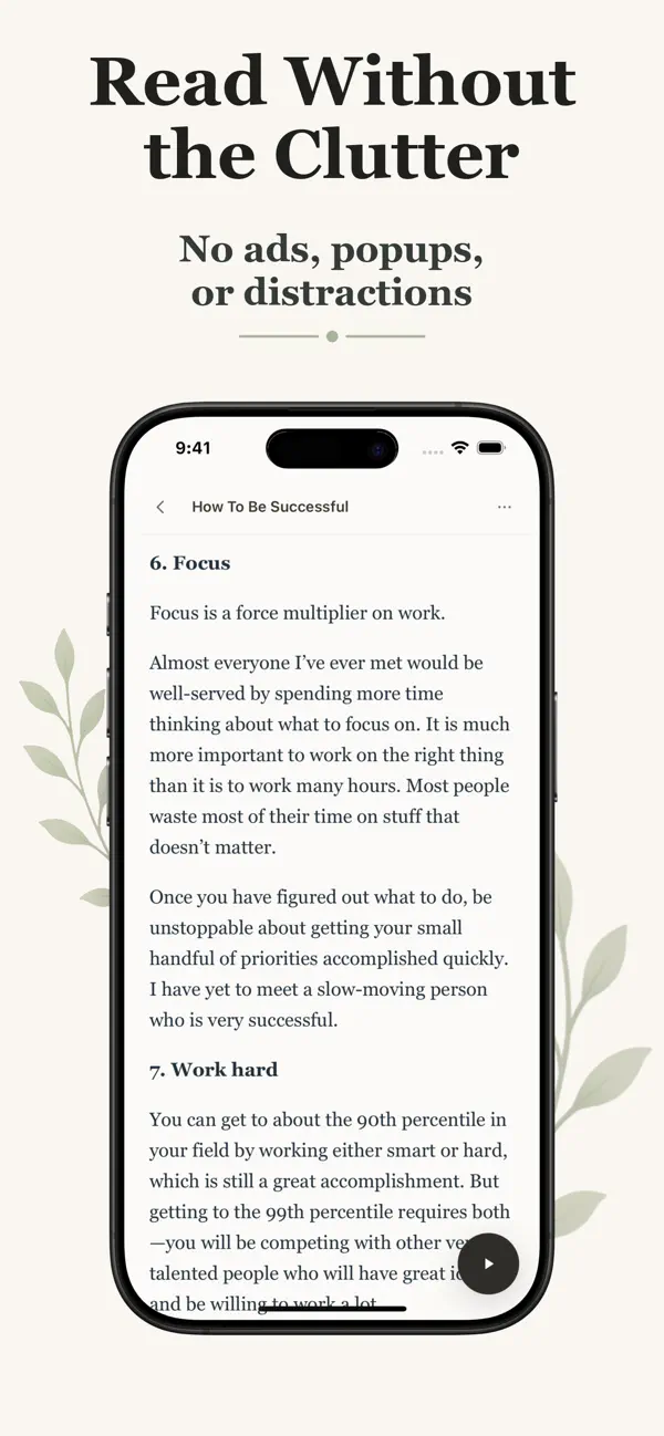 Screenshot #2 pour Artiful Reader: Read & Listen