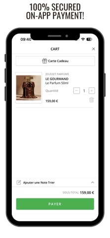 Jousset Parfums screenshot