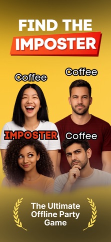 WHOO - Imposter Who? Word Game iPhone screenshot