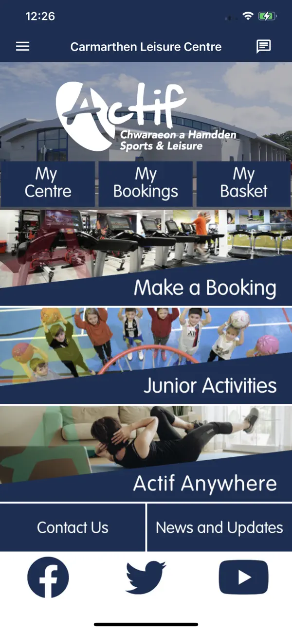 Screenshot #1 pour Actif Sport and Leisure
