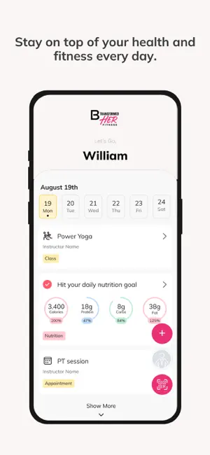 Transformed Her Fitness screenshot 2