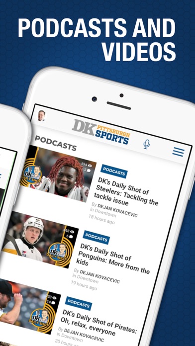 DK Pittsburgh Sports Screenshot