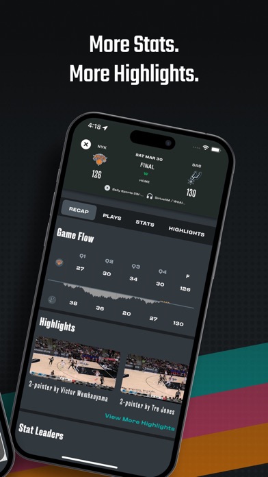 San Antonio Spurs Screenshot