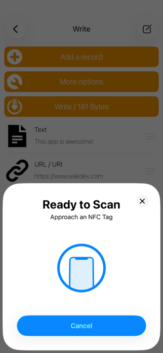 NFC Tools Screenshot 6 of 9