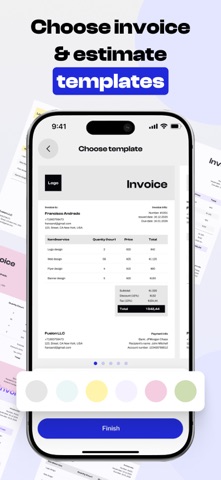 Invoice & Receipt Maker: Quick Screenshot 2 of 4