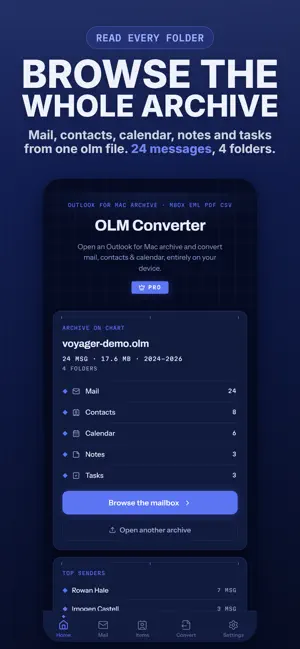 OLM Converter · Viewer, Reader screenshot 4