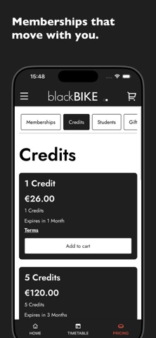 blackBIKE iPhone screenshot 4