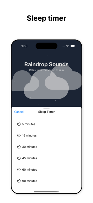 Raindrop Sounds Screenshot 3 of 3
