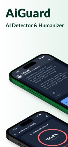 AiGuard: AI Detector & Rewrite iPhone screenshot