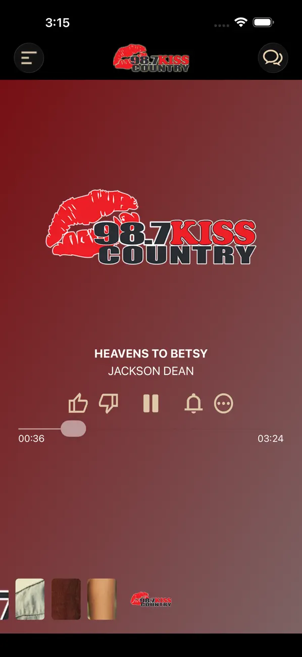 Screenshot #1 pour 98.7 KISS Country