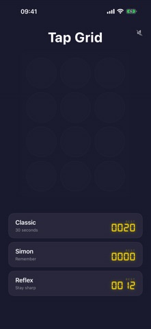 Tap Grid: Arcade Reaction Game Screenshot 1 of 4