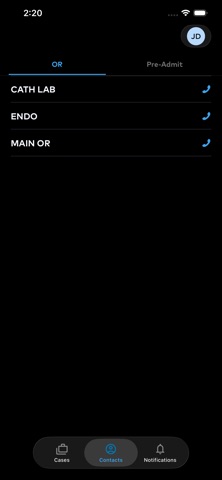 HCA Symphony iPhone screenshot