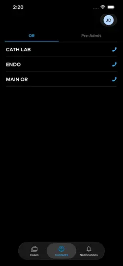 HCA Symphony iPhone Screenshot 6