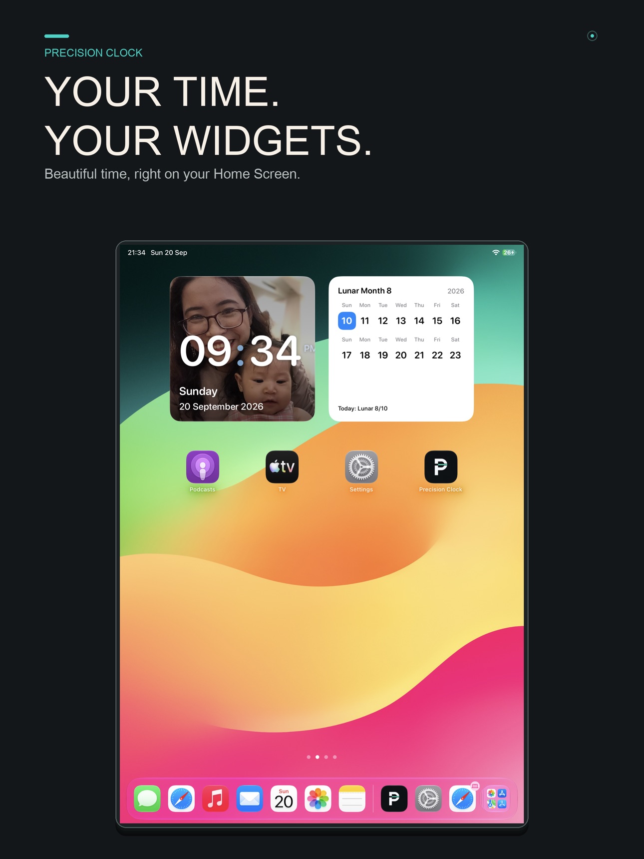 Screenshot 6 of Precision Clock: Widgets